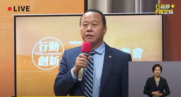 ▲▼國防部副部長柏鴻輝。（圖／翻攝行政院YT）