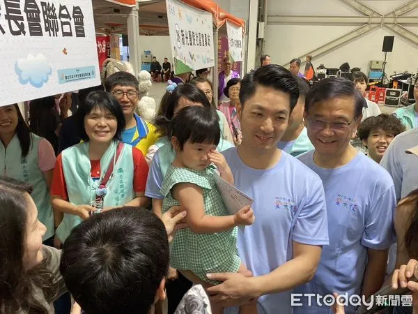 ▲▼蔣萬安出席2024愛天使園遊會活動。（圖／記者黃國霖攝）