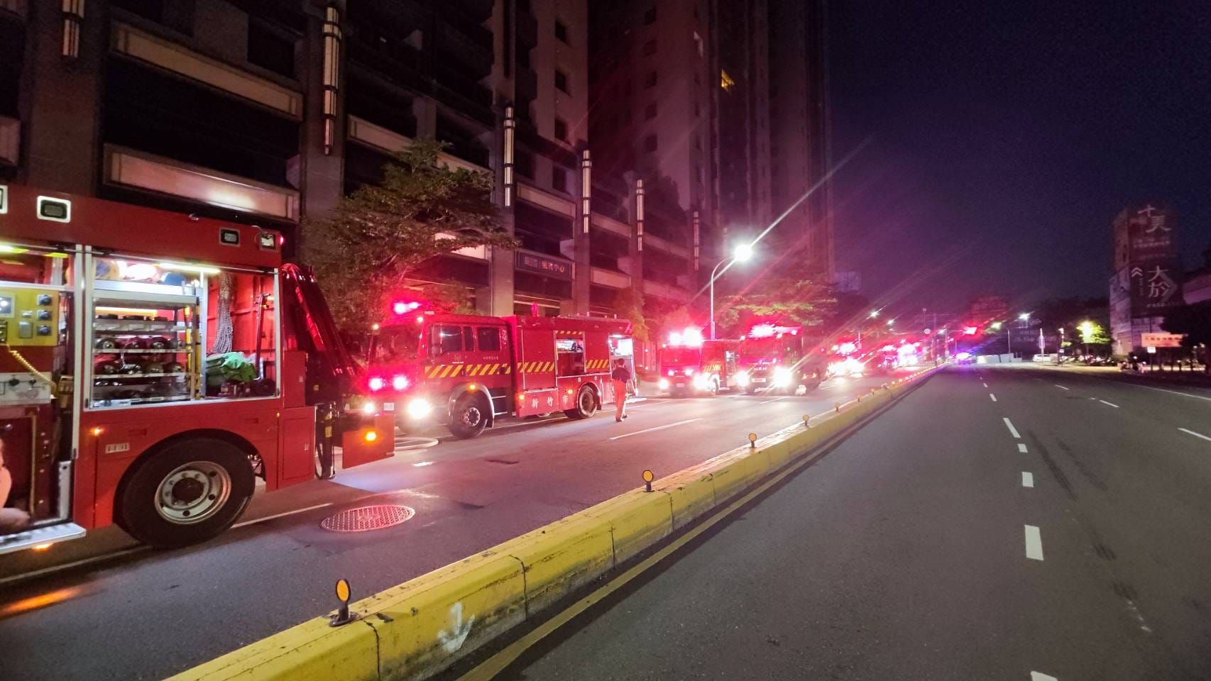 ▲▼新竹東區火警，2消防殉職。（圖／新竹市政府）