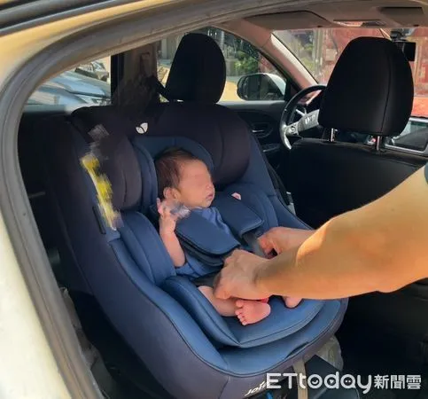▲南投縣衛生局呼籲民眾正確使用汽車安全座椅，守護孩童平安長大。（圖／南投縣衛生局提供，下同）
