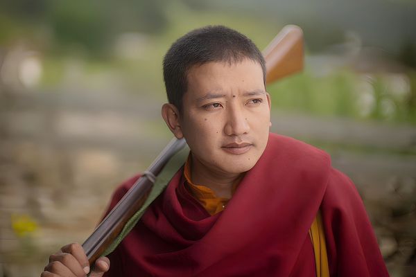▲「不丹周杰倫」旺契克扮喇嘛《不丹沒有槍》狂奪3座觀眾票選獎。（圖／海鵬提供）