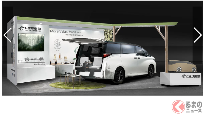 ▲TOYOTA展出新Alphard概念車，主打豪華舒適4人座還能露營。（圖／翻攝自《Kuruma-News》）
