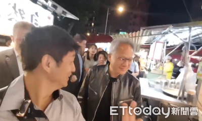 黃仁勳「鈔能力」快速通關豆花店：我請喔拍謝拍謝　meta.ai說話了