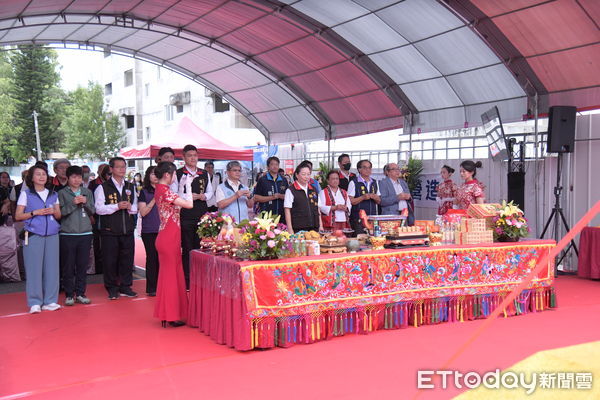 ▲▼花蓮縣全民運動館舉行動土典禮，縣長徐榛蔚出席主持儀式。（圖／花蓮縣政府提供，下同）