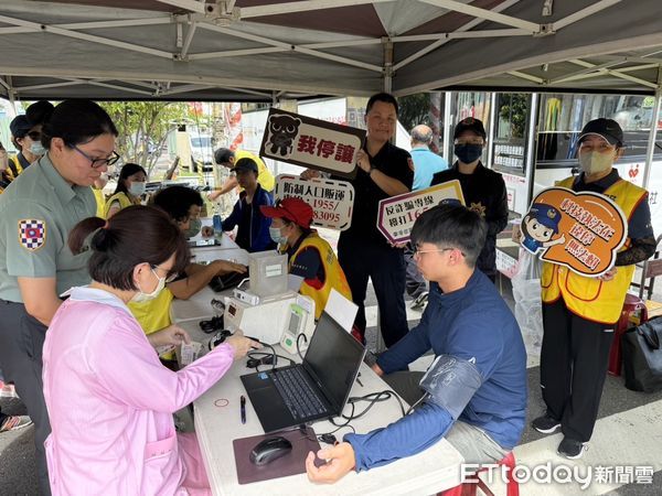 ▲東港警分局發起捐血助人活動            。（圖／記者陳崑福翻攝）