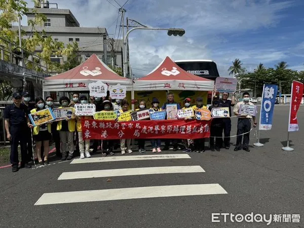 ▲東港警分局發起捐血助人活動            。（圖／記者陳崑福翻攝）