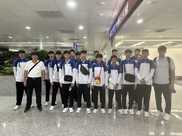 ▲中華男排出發參加2024亞洲男子排球挑戰盃。（圖／排協提供）