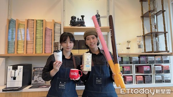 ▲Pocky控快衝！黑沃咖啡攜手格力高推「伊勢抹茶杏仁奶」，買就送限量品。（圖／記者游瓊華翻攝）