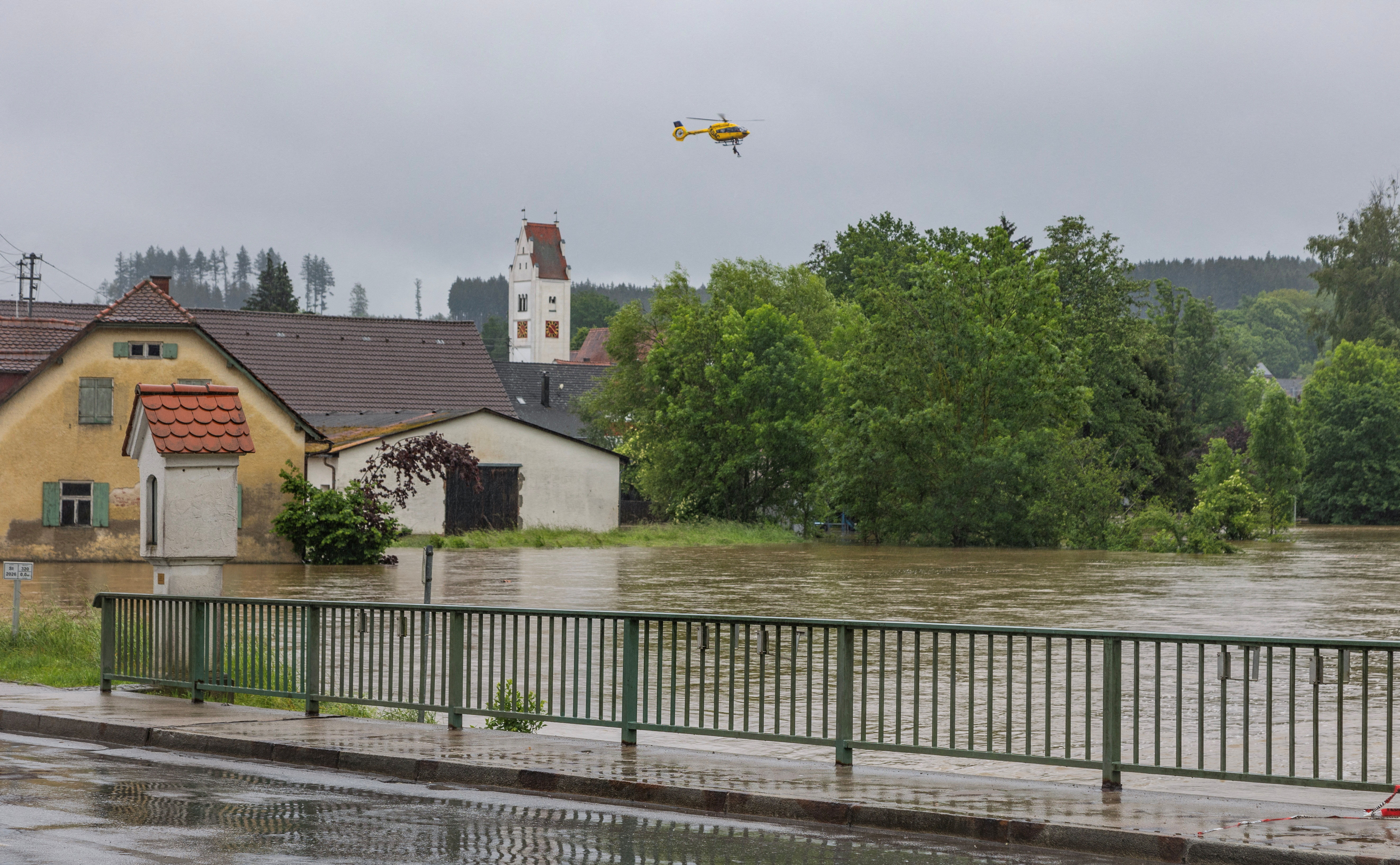 ▲▼ 德國南部連日暴雨引發洪災。（圖／路透）