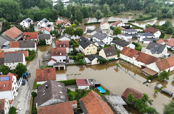 ▲▼ 德國南部連日暴雨引發洪災。巴伐利亞（Bavaria）災情。（圖／路透）