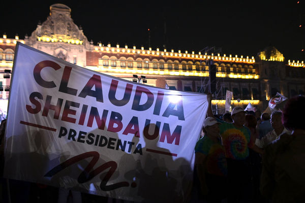 ▲▼墨西哥執政黨總統候選人薛恩鮑姆（Claudia Sheinbaum）有望成為墨西哥史上第一位女總統。（圖／路透）