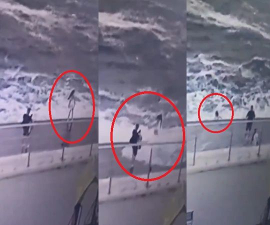 20歲女警「網美變亡美」！　海邊擺拍遭大浪捲走影片曝