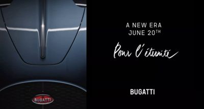 Bugatti「新超跑神獸」確定6／20亮相！搭V16油電動力、全新底盤