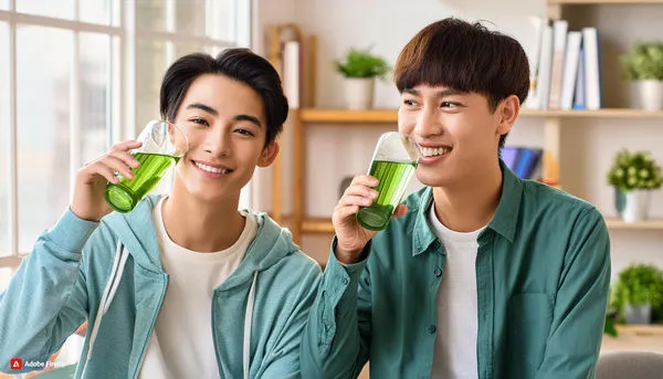 ▲▼2位男人在一起飲酒。（AI生成圖／Adobe Firefly）