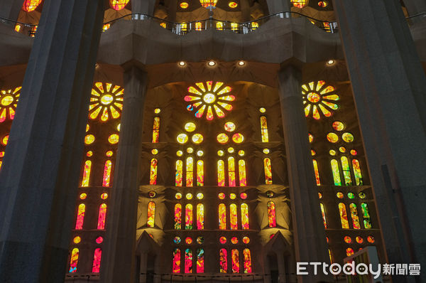 ▲巴塞隆納聖家堂(La Sagrada Familia Basilica)。（圖／記者彭懷玉攝）