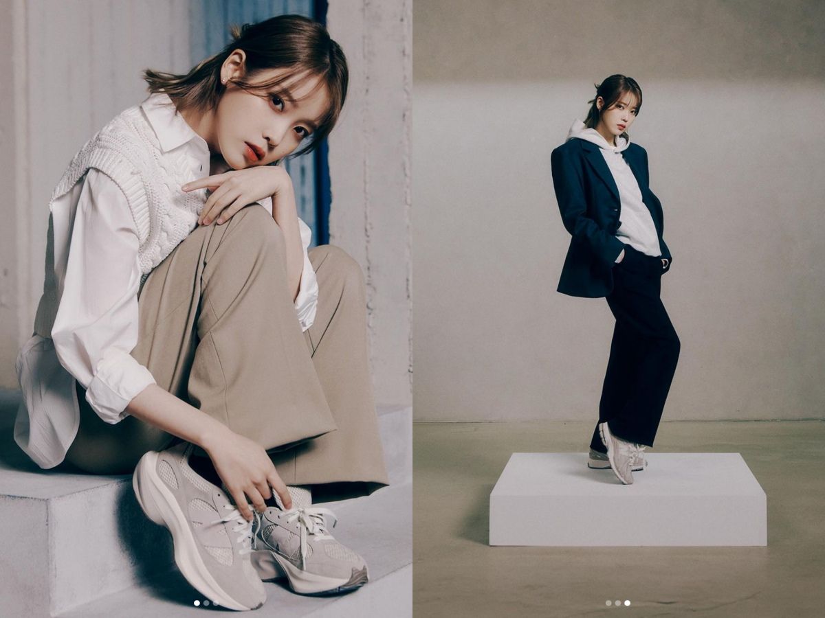 Jennie,IU,New Balance,adidas,NewJeans,Haerin,球鞋,穿搭,。（圖／ＩＧ）