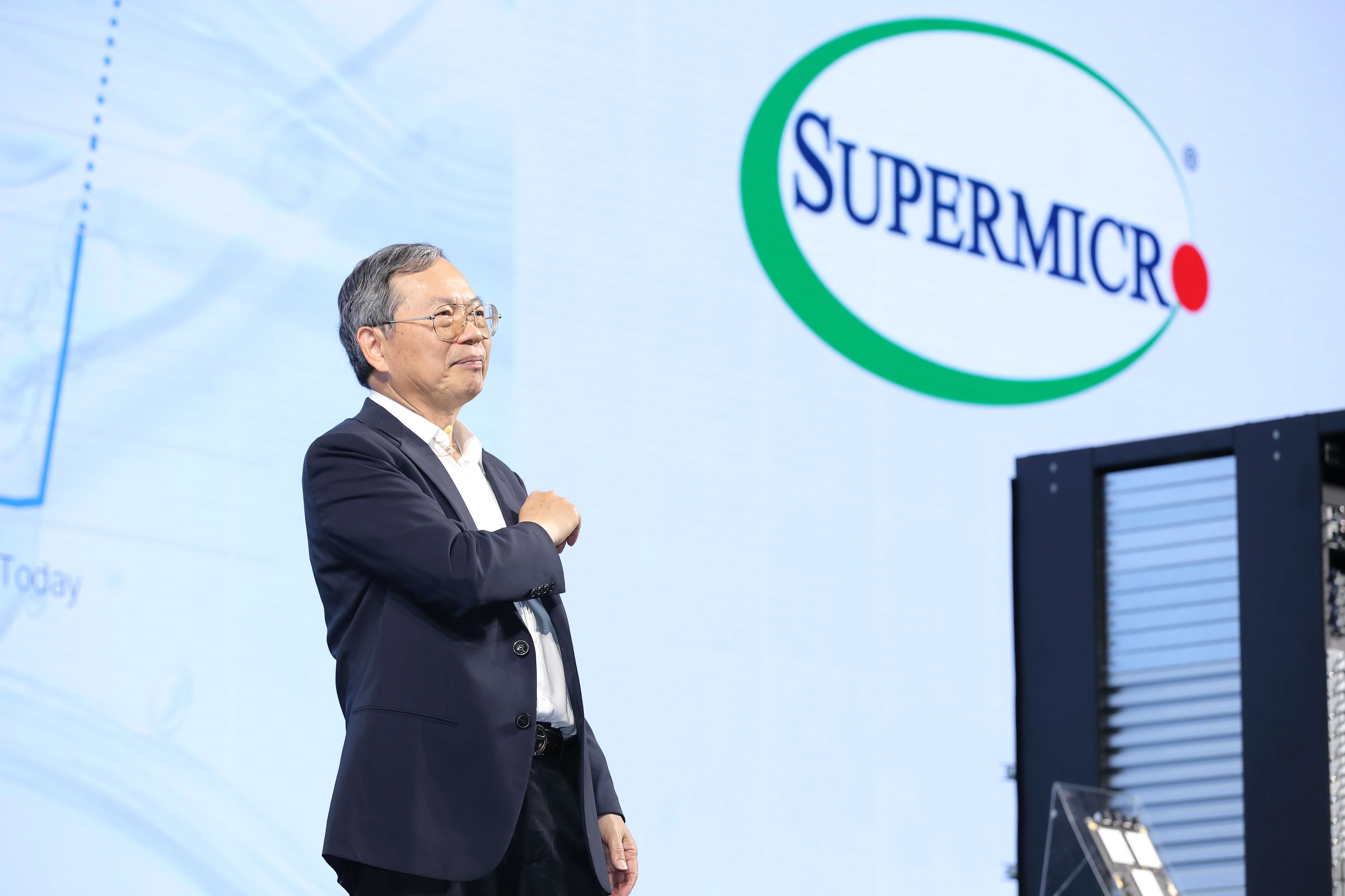 ▲▼美商超微電腦共同創辦人暨執行長梁見後。（圖／記者湯興漢攝）