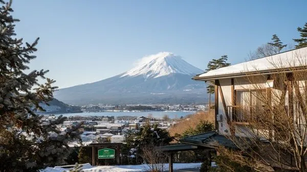 ▲▼河口湖鄉村小屋 Ban & 豪華露營度假村。（圖／樂天旅遊提供）