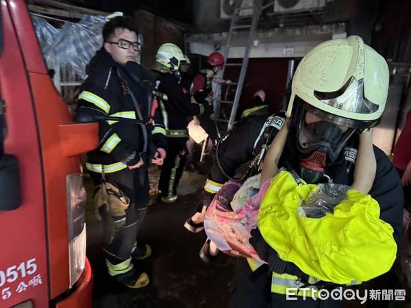 ▲▼桃園龍潭火警。（圖／記者沈繼昌翻攝）