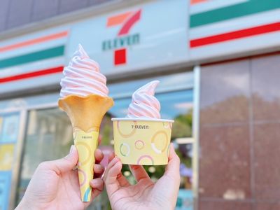7-11全新「水蜜桃牛奶霜淇淋」買1送1！