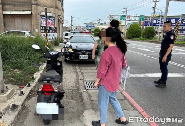 ▲葉姓女子記錯機車停放位置，警方透過車行軌跡順利尋回。（圖／大園警分局提供）