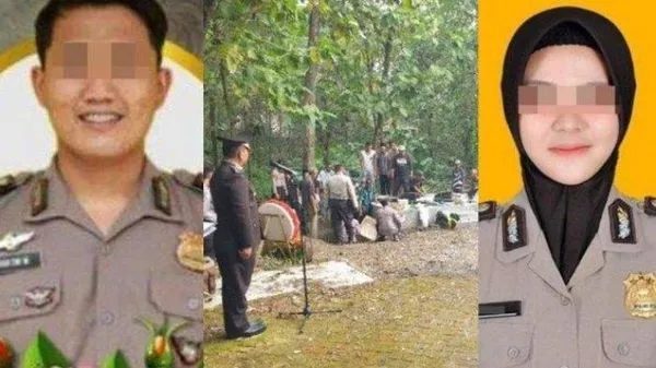 ▲▼印尼28歲女警殺死27歲警官丈夫，原因是發現銀行帳戶少了大約新台幣4000元。（圖／翻攝自印尼媒體）