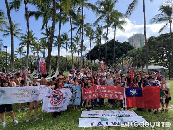 ▲臺東藝文團隊加入夏威夷Pan-Pacific Festival。（圖／記者楊漢聲翻攝）