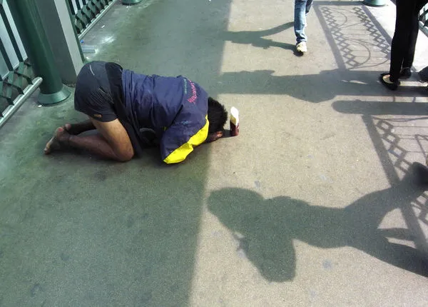 ▲▼泰國曼谷一名乞丐。（資料照／達志影像／美聯社）