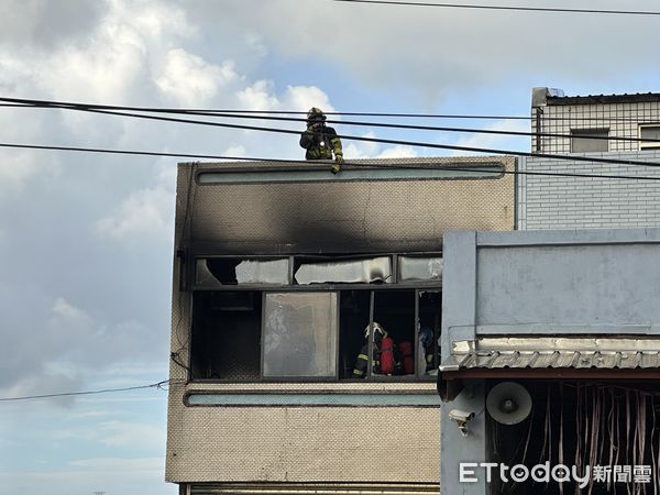 ▲雲林民宅神明廳火警。（圖／記者蔡佩旻翻攝，下同）