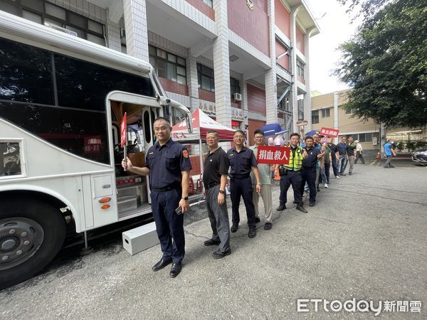 ▲▼ 水上警慶祝警察節活動 偕同民眾捐出熱血助人做公益  。（圖／水上分局提供）