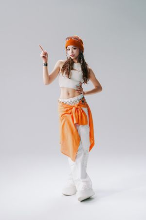 ▲▼「babyMINT薄荷水晶」成員粼粼。（圖／華研提供）