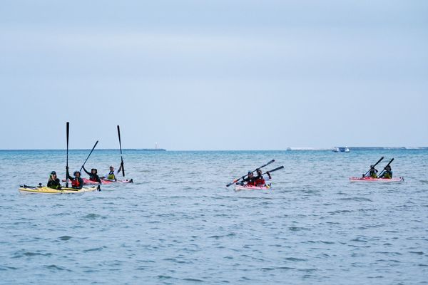 ▲▼ 由KID領軍出海，胡宇威、郭泓志、瑞瑪席丹、鍾瑶、雷艾美挑戰人生極限。（圖／三立提供）