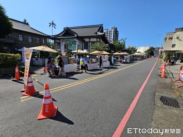 ▲南投縣政府活化南投文資點，6月22日起武德殿周邊舉辦14場假日市集。（圖／南投縣政府提供）