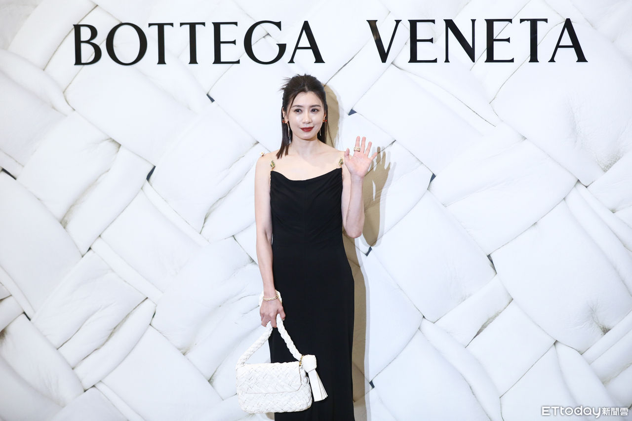 ▲賈靜雯出席Bottega Veneta 台北101旗艦店開幕活動。（圖／記者林敬旻攝）