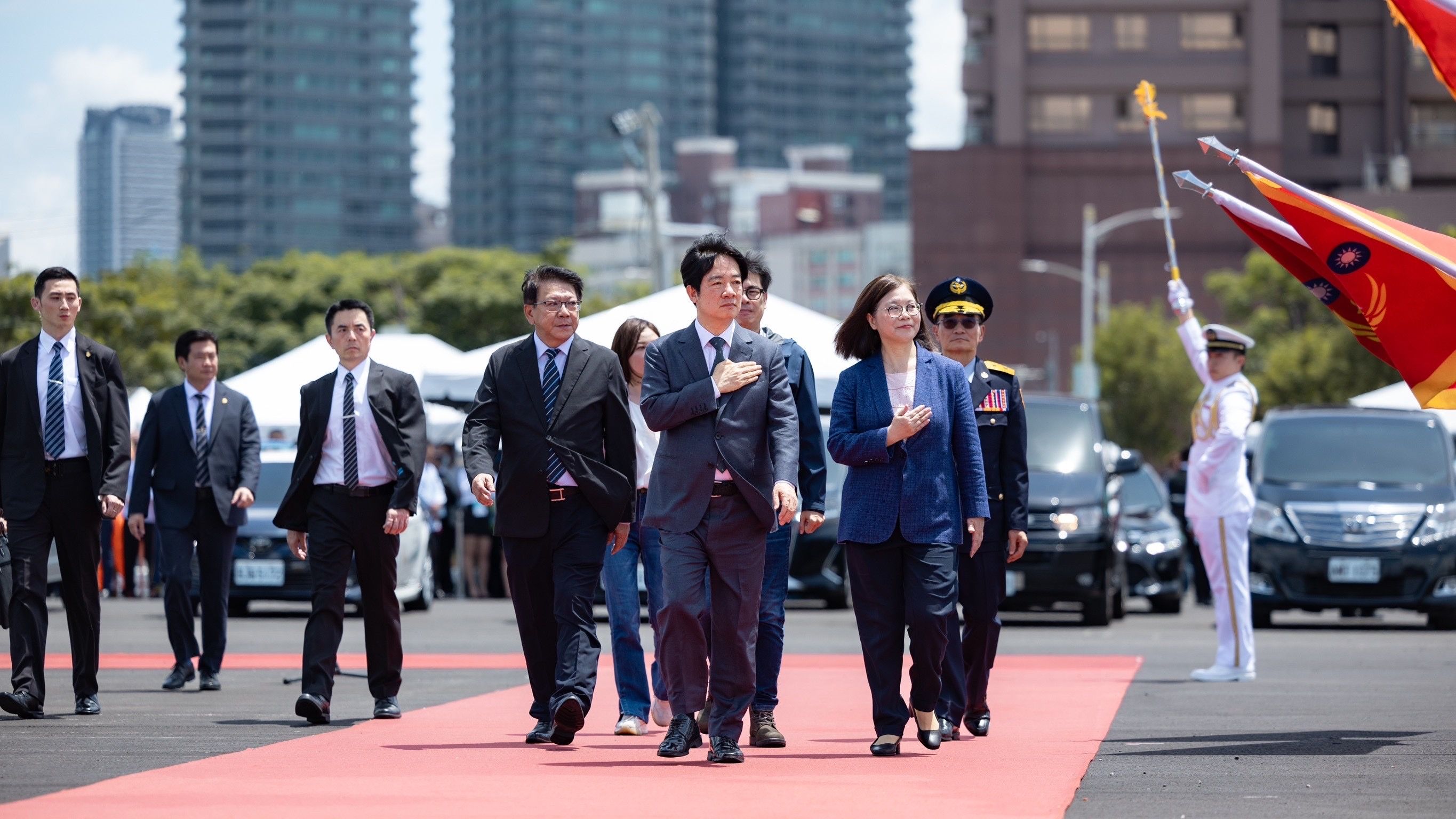 ▲▼總統賴清德出席「第五屆國家海洋日慶祝活動暨雲林艦成軍典禮」。（圖／總統府提供）