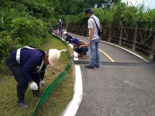 ▲新北打造淡水河護蟹廊道。（圖／新北市高灘處提供）