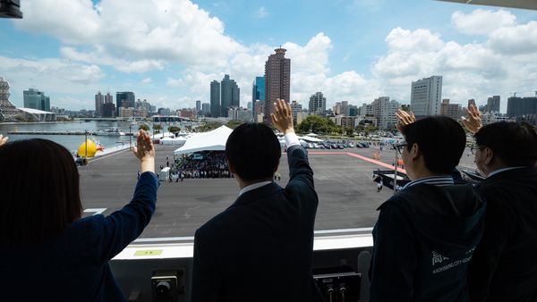 ▲▼總統賴清德出席「第五屆國家海洋日慶祝活動暨雲林艦成軍典禮」。（圖／總統府提供）