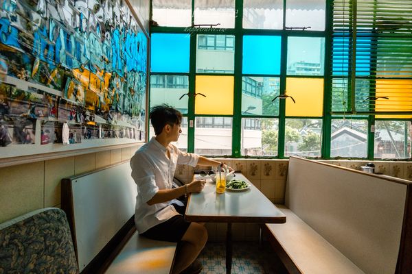 ▲▼香港麻油地美食　美都餐室 Mido Cafe，近八十年的老香港風格懷舊茶餐廳。（圖／部落客黑皮提供）