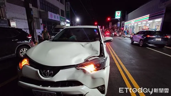 ▲▼岡山死亡車禍。（圖／記者許宥孺翻攝）