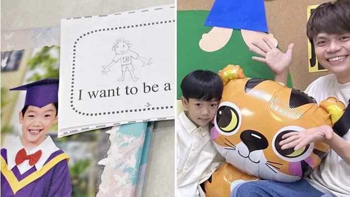 5歲蔡桃貴畢業「填未來志向」答案超真實！