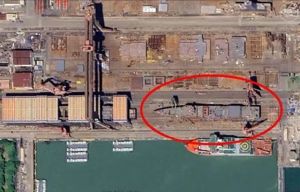 ▲▼江南造船廠疑似出現052D版新一代海警船。（圖／翻攝自大陸網站）