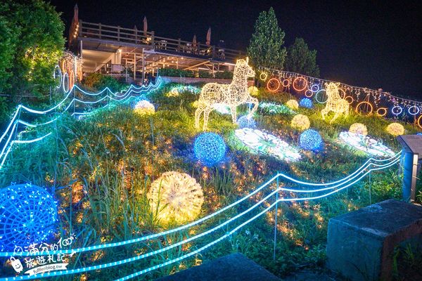 ▲▼大古山登山步道公園夏日繽紛派對 最新點燈活動時間　欣賞城市燈海，來趟森林裡的奇幻旅程。（圖／部落客滿分提供）