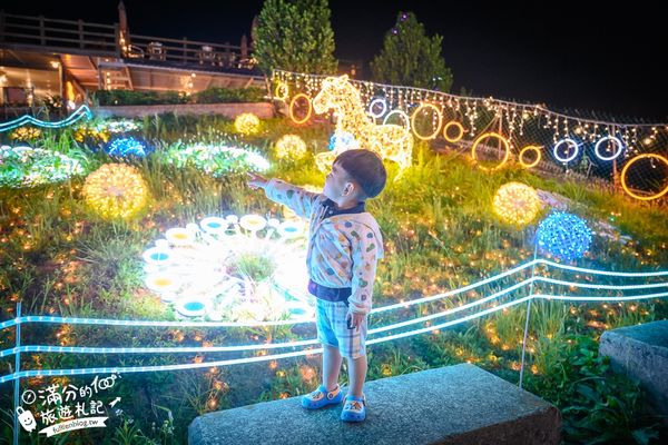 ▲▼大古山登山步道公園夏日繽紛派對 最新點燈活動時間　欣賞城市燈海，來趟森林裡的奇幻旅程。（圖／部落客滿分提供）