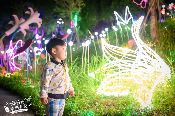 ▲▼大古山登山步道公園夏日繽紛派對 最新點燈活動時間　欣賞城市燈海，來趟森林裡的奇幻旅程。（圖／部落客滿分提供）