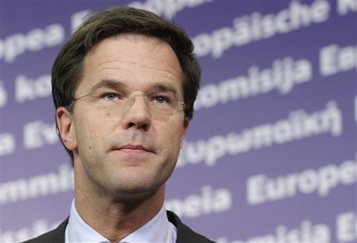 荷蘭總理呂特 (Mark Rutte)。(圖／達志影像／美聯社)