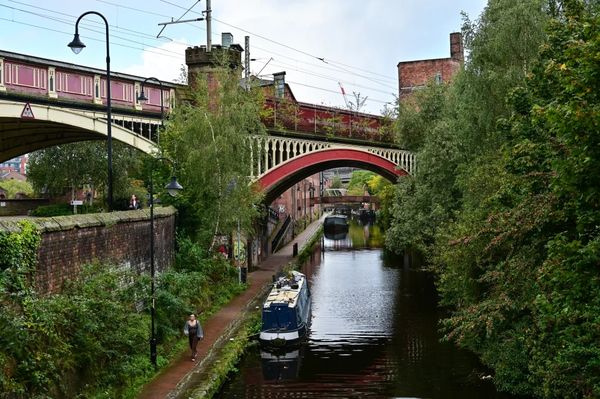 ▲▼曼徹斯特市區漫步　聖彼得廣場、Sackville Gardens與Castlefield漫遊。（圖／部落客travel with leo提供）