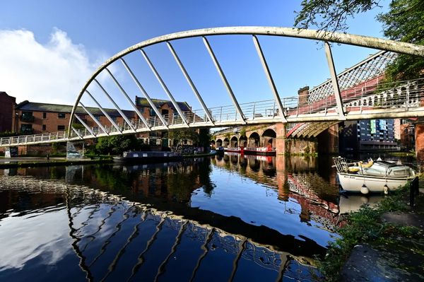 ▲▼曼徹斯特市區漫步　聖彼得廣場、Sackville Gardens與Castlefield漫遊。（圖／部落客travel with leo提供）