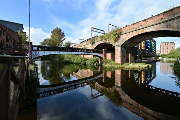 ▲▼曼徹斯特市區漫步　聖彼得廣場、Sackville Gardens與Castlefield漫遊。（圖／部落客travel with leo提供）