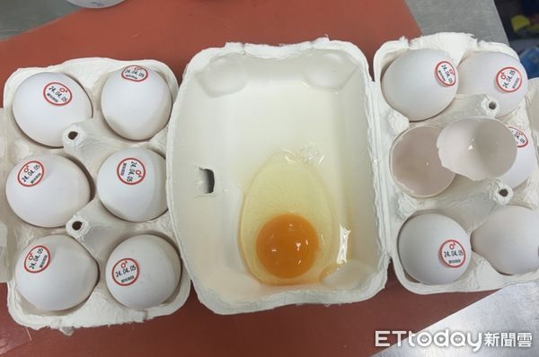 ▲日籍旅客攜帶生雞蛋入境，遭防檢局開罰3萬元。（圖／防檢署提供）
