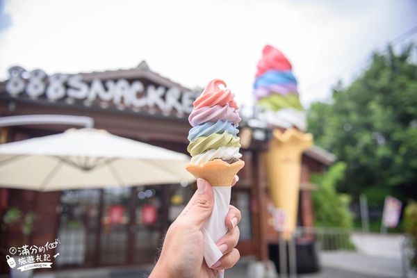 ▲▼10個彰化溪湖景點推薦,最新火車頭主題公園.蛋塔城堡.巨無霸彩虹冰淇淋.溪湖親子景點推薦!。（圖／部落客滿分提供）